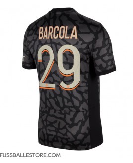 Günstige Paris Saint-Germain Bradley Barcola #29 3rd trikot 2023-24 Kurzarm